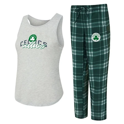 Concepts Sport Boston Celtics Regulate Tank  Pant Set