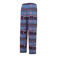 Concepts Sport Boston Red Sox Knit Ugly Sweater Long Sleeve Top  Pants Set