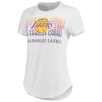 Concepts Sport /Charcoal Los Angeles Lakers Sonata T-Shirt  Leggings Set
