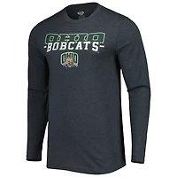 Concepts Sport Charcoal Ohio Bobcats Meter Long Sleeve T-Shirt  Pants Sleep Set