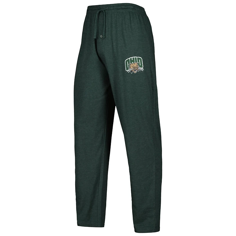 Concepts Sport Charcoal Ohio Bobcats Meter Long Sleeve T-Shirt  Pants Sleep Set