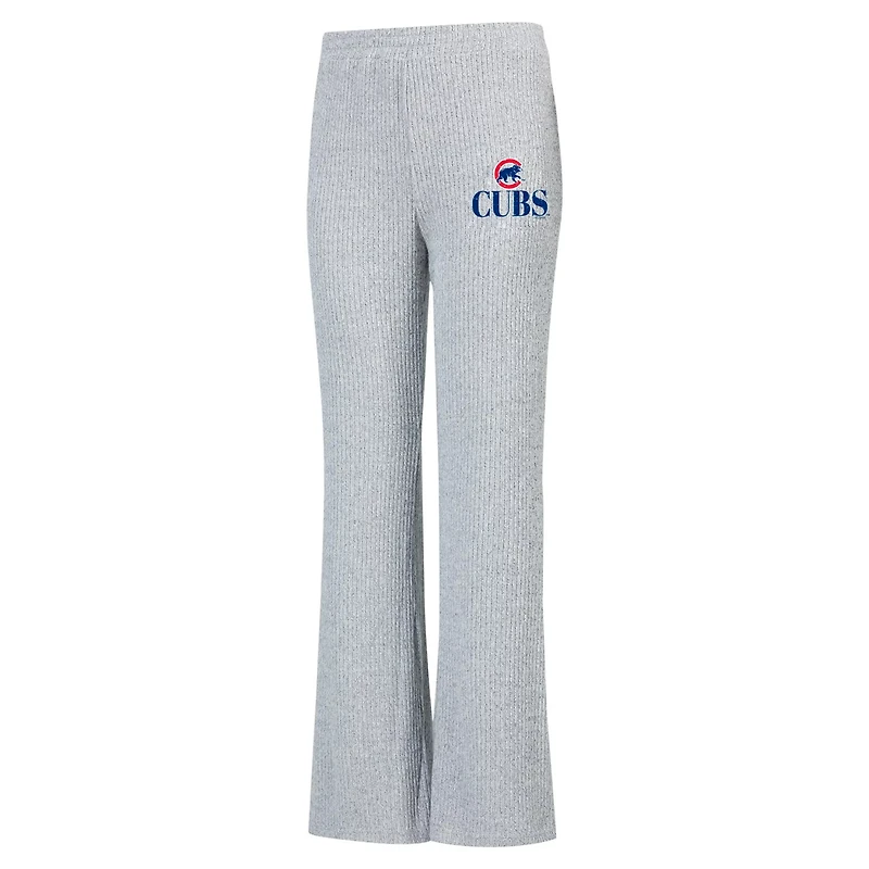 Concepts Sport Chicago Cubs Juniper Rib Knit Flare Sleep Pants