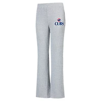 Concepts Sport Chicago Cubs Juniper Rib Knit Flare Sleep Pants
