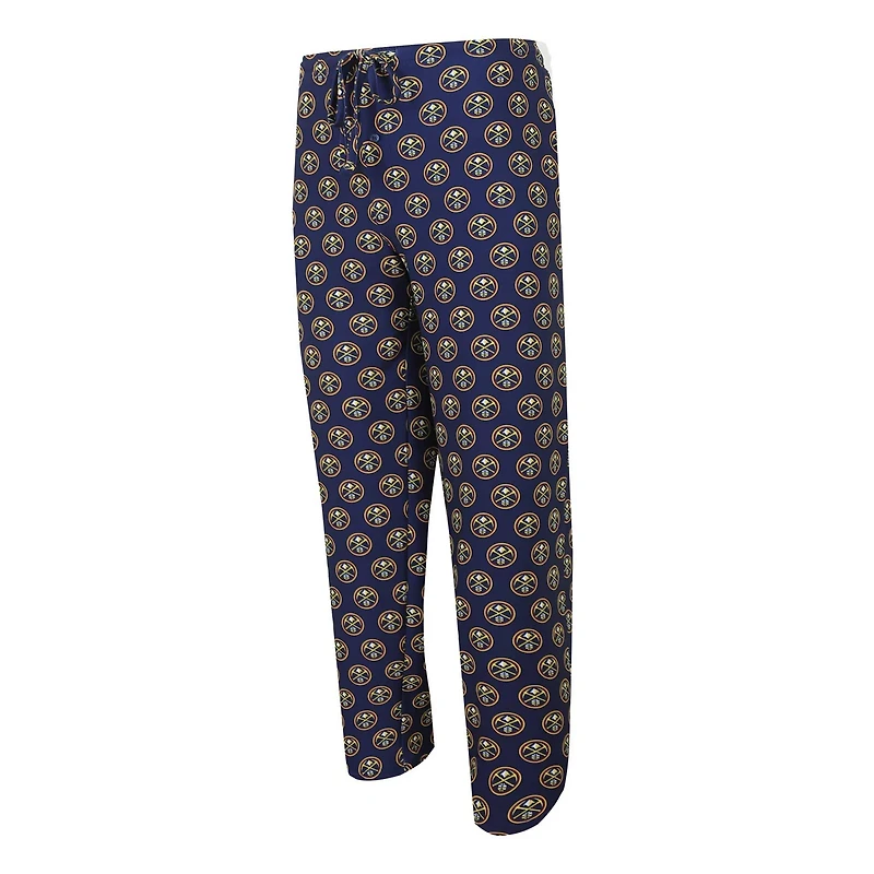 Concepts Sport Denver Nuggets Gauge Allover Print Pants