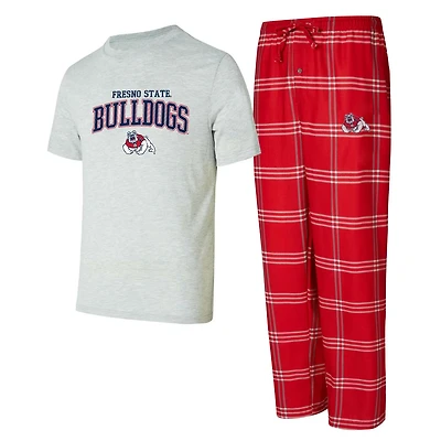 Concepts Sport Fresno State Bulldogs T-Shirt  Pants Sleep Set