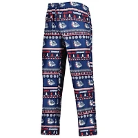 Concepts Sport Gonzaga Bulldogs Swivel Long Sleeve T-Shirt  Pants Sleep Set