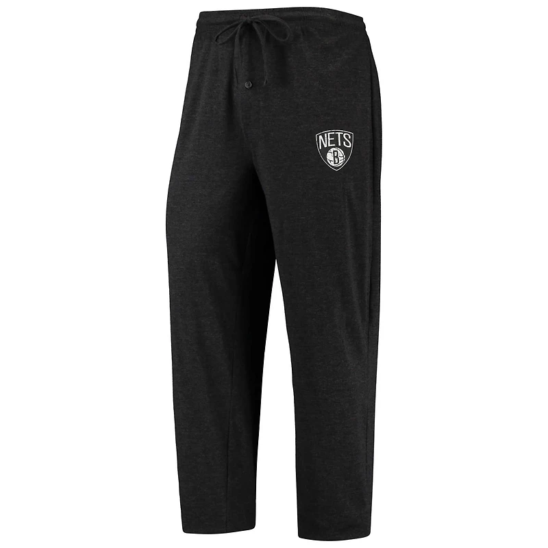 Concepts Sport Gray Brooklyn Nets Long Sleeve T-Shirt Pants Sleep Set
