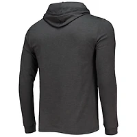 Concepts Sport Heather Charcoal Clemson Tigers Meter Long Sleeve Hoodie T-Shirt  Jogger Pajama Set