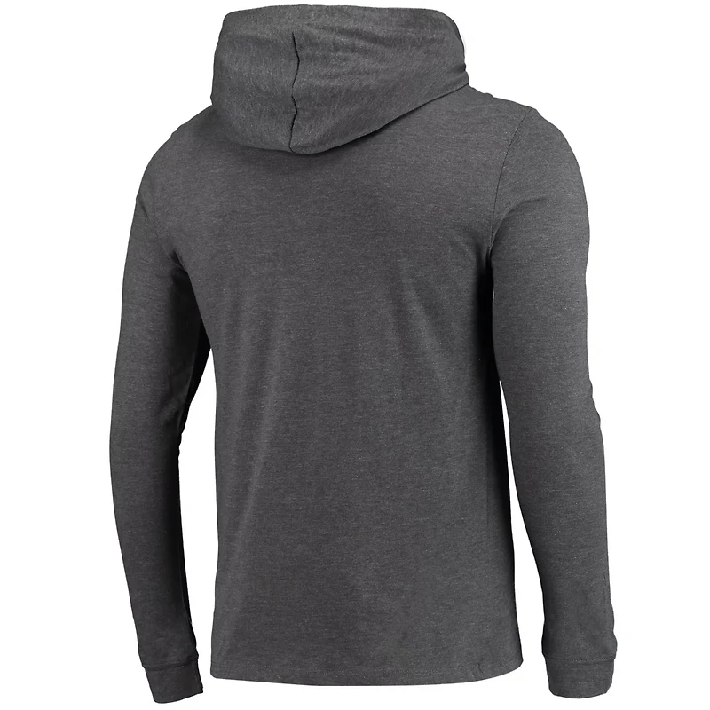 Concepts Sport Heather Charcoal Michigan State Spartans Meter Long Sleeve Hoodie T-Shirt Jogger Pajama Set