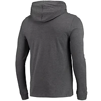 Concepts Sport Heather Charcoal Midshipmen Meter Long Sleeve Hoodie T-Shirt  Jogger Pajama Set