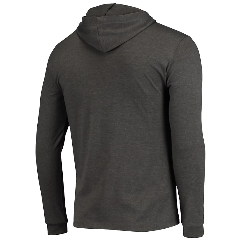 Concepts Sport Heather Charcoal Texas AM Aggies Meter Long Sleeve Hoodie T-Shirt  Jogger Pajama Set