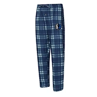 Concepts Sport Heather Gray Dallas Mavericks Regulate Long Sleeve T-Shirt  Plaid Pant Set