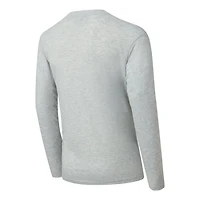 Concepts Sport Heather Gray Philadelphia 76ers Regulate Long Sleeve T-Shirt  Plaid Pant Set