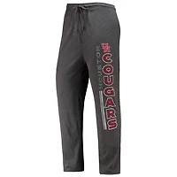 Concepts Sport Heathered Charcoal/ Houston Cougars Meter T-Shirt  Pants Sleep Set