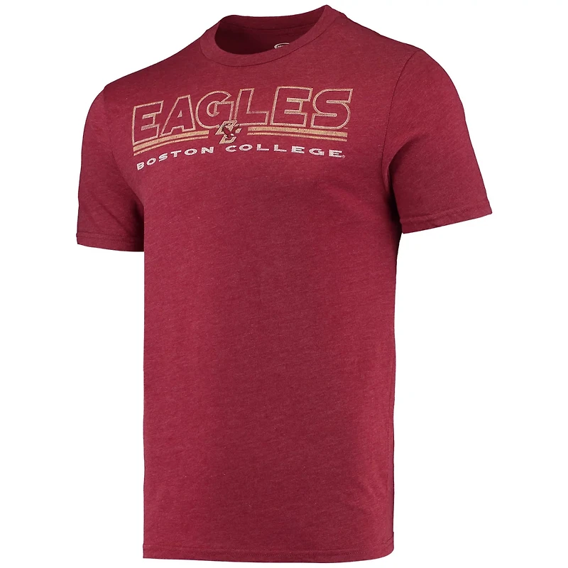 Concepts Sport Heathered Charcoal/Maroon Boston College Eagles Meter T-Shirt Pants Sleep Set