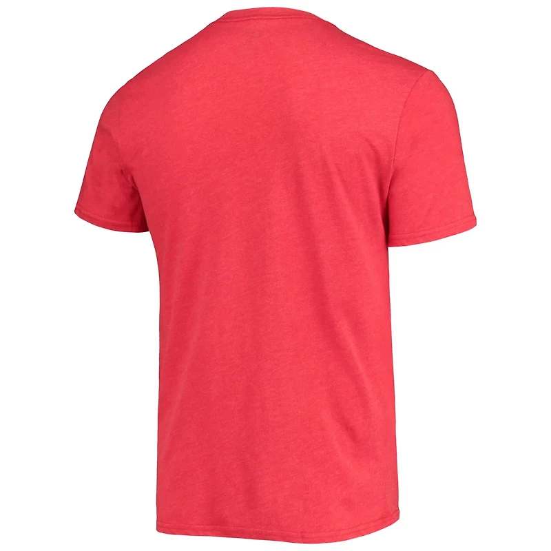 Concepts Sport Heathered Charcoal/Scarlet Nebraska Huskers Meter T-Shirt  Pants Sleep Set