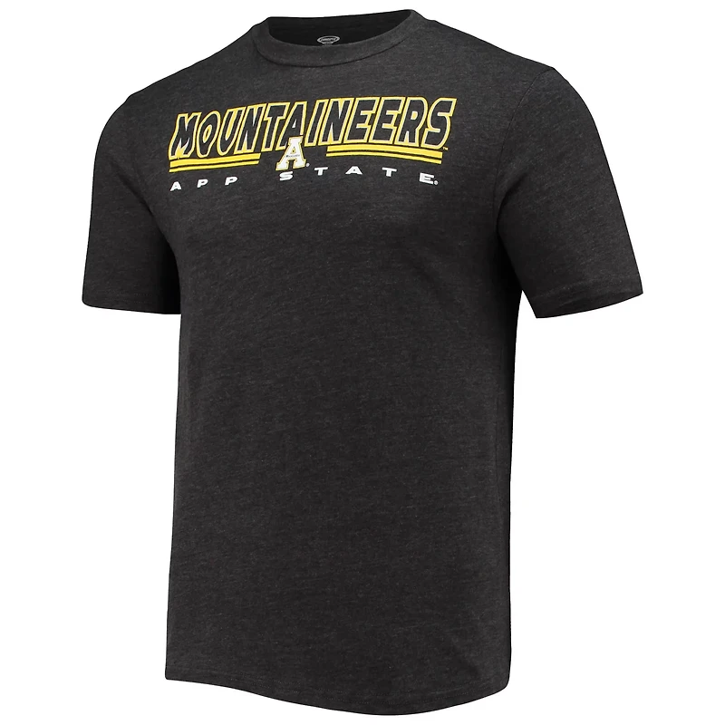 Concepts Sport Heathered Charcoal Appalachian State Mountaineers Meter T-Shirt Pants Sleep Set