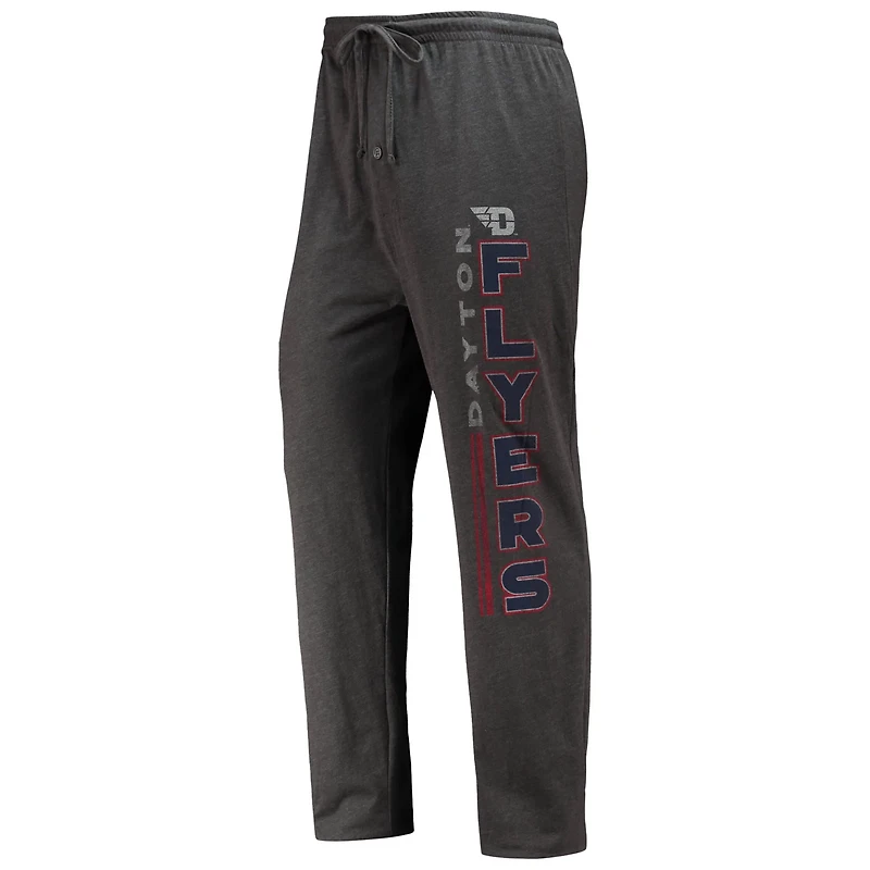Concepts Sport Heathered Charcoal Dayton Flyers Meter T-Shirt  Pants Sleep Set