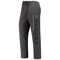 Concepts Sport Heathered Charcoal Memphis Tigers Meter T-Shirt  Pants Sleep Set