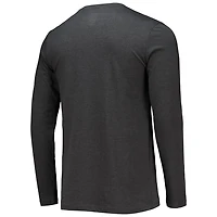 Concepts Sport Heathered Charcoal Miami University Hawks Meter Long Sleeve T-Shirt  Pants Sleep Set