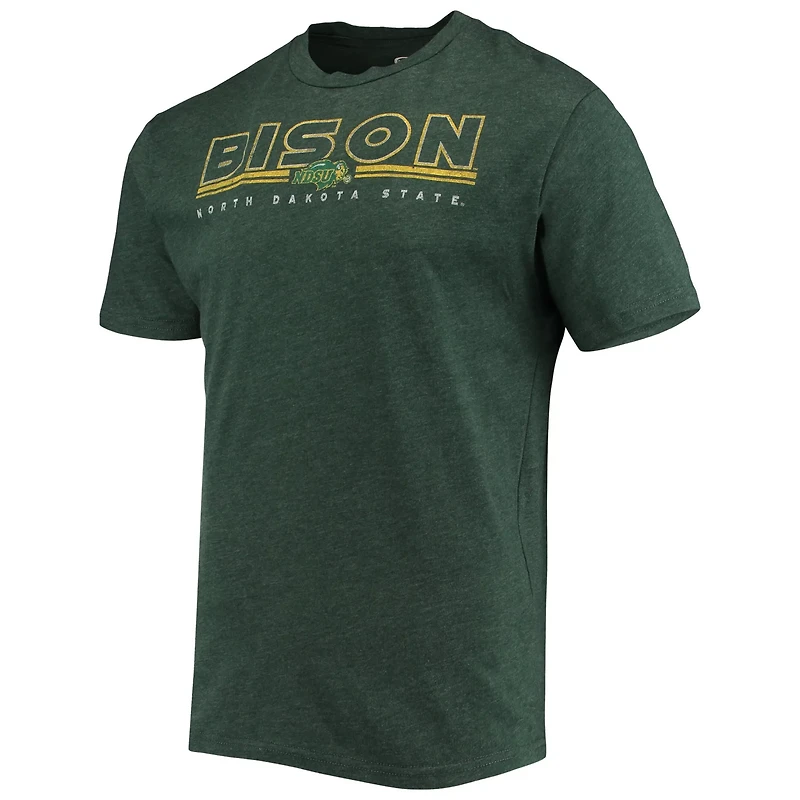 Concepts Sport Heathered Charcoal NDSU Bison Meter T-Shirt  Pants Sleep Set