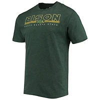 Concepts Sport Heathered Charcoal NDSU Bison Meter T-Shirt  Pants Sleep Set