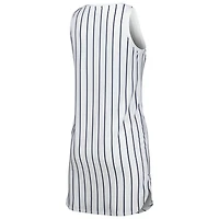 Concepts Sport Houston Astros Reel Pinstripe Knit Sleeveless Nightshirt