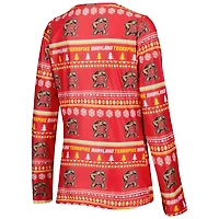 Concepts Sport Maryland Terrapins Holiday Long Sleeve T-Shirt and Pants Sleep Set