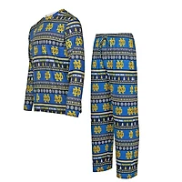 Concepts Sport Notre Dame Fighting Irish Swivel Long Sleeve T-Shirt  Pants Sleep Set