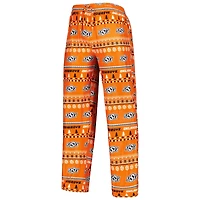 Concepts Sport Oklahoma State Cowboys Swivel Long Sleeve T-Shirt  Pants Sleep Set