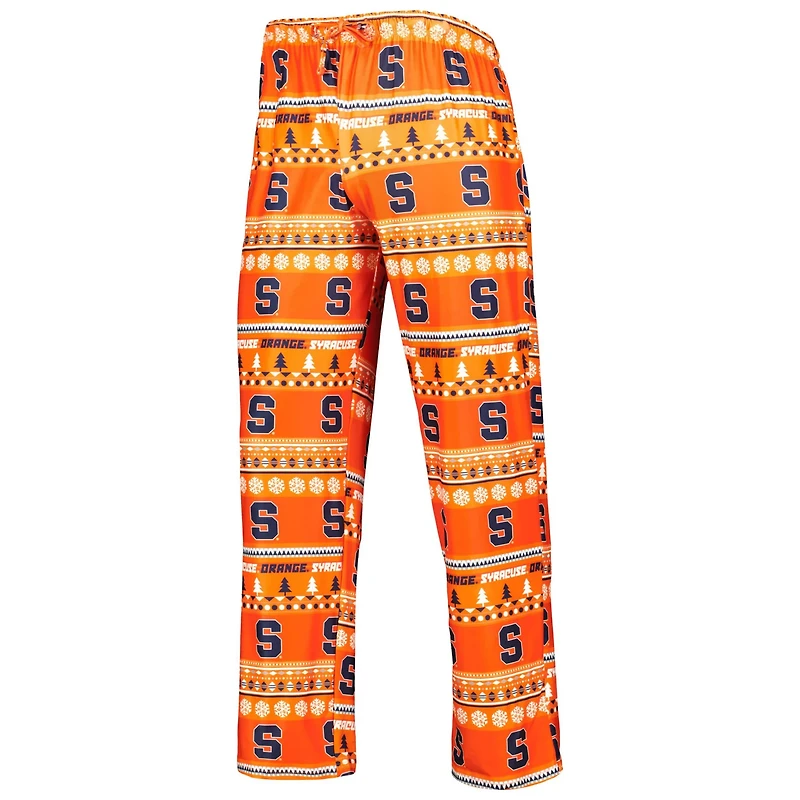 Concepts Sport Syracuse Swivel Long Sleeve T-Shirt  Pants Sleep Set