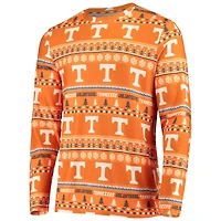 Concepts Sport Tennessee Volunteers Ugly Sweater Knit Long Sleeve Top and Pant Set