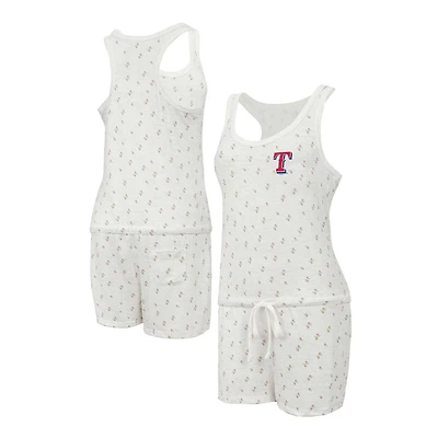 Concepts Sport Texas Rangers Gardner Hacci Knit Romper