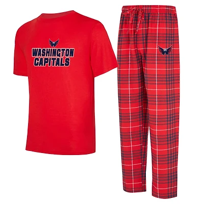 Concepts Sport Washington Capitals Vector T-Shirt  Pants Sleep Set