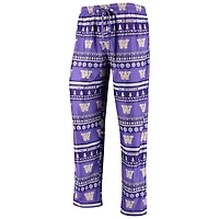 Concepts Sport Washington Huskies Ugly Sweater Long Sleeve T-Shirt and Pants Sleep Set