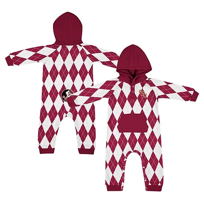 Infant Colosseum Florida State Seminoles The Dealio Hoodie Romper