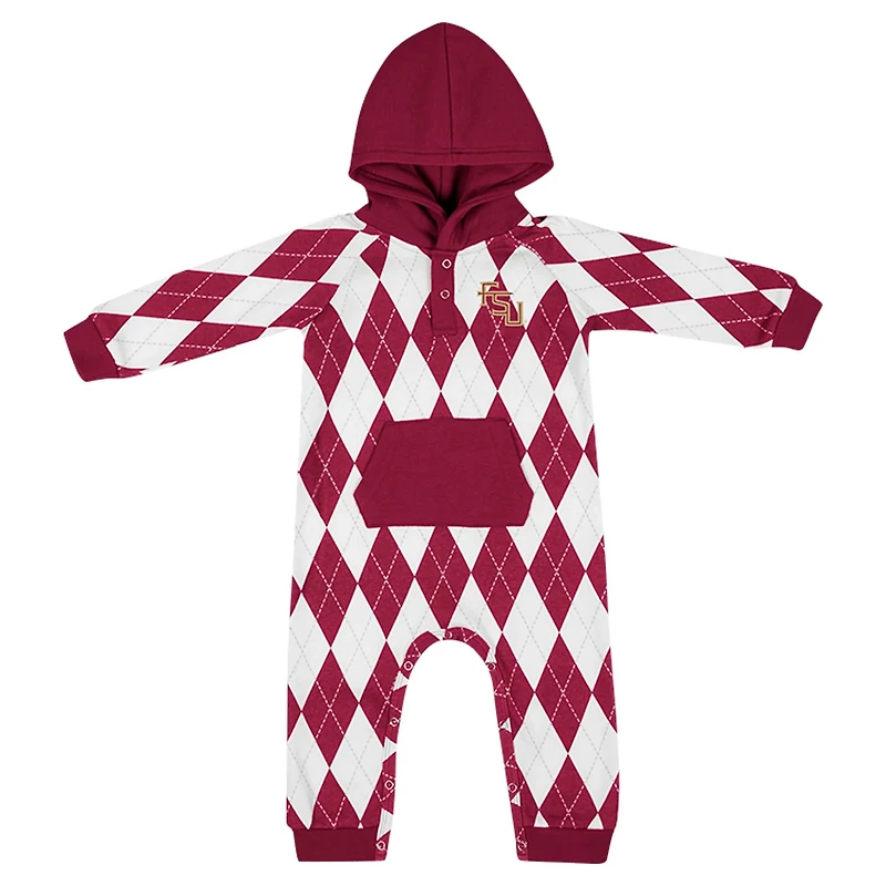 Infant Colosseum Florida State Seminoles The Dealio Hoodie Romper