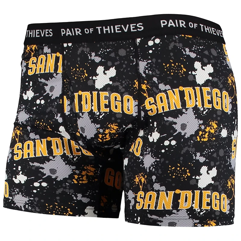 Pair of Thieves San Diego Padres Super Fit 2-Pack Boxer Briefs Set