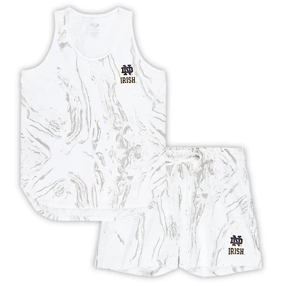 Profile Notre Dame Fighting Irish Plus Marble Tank and Shorts Set