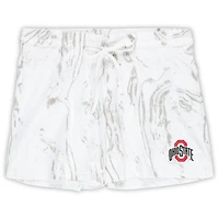 Profile Ohio State Buckeyes Plus Marble Tank and Shorts Set