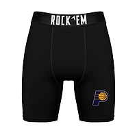 Rock Em Socks Indiana Pacers Primary Crew  Boxer Briefs Combo Pack