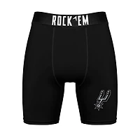 Rock Em Socks San Antonio Spurs Primary Crew Socks  Boxer Briefs Combo Pack