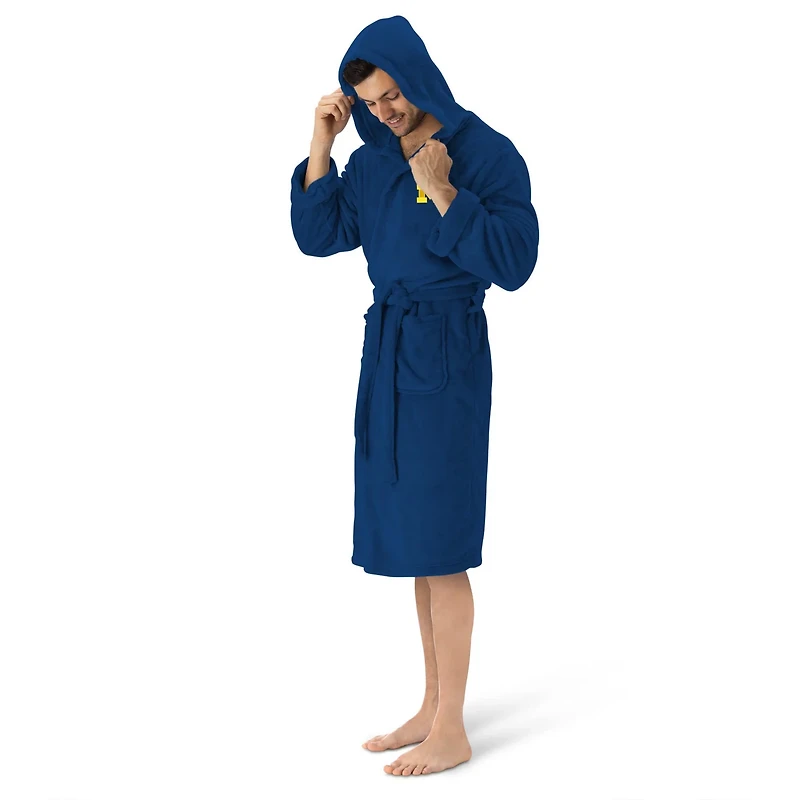 The Northwest Group Michigan Wolverines Hooded Silk-Touch Bath Robe