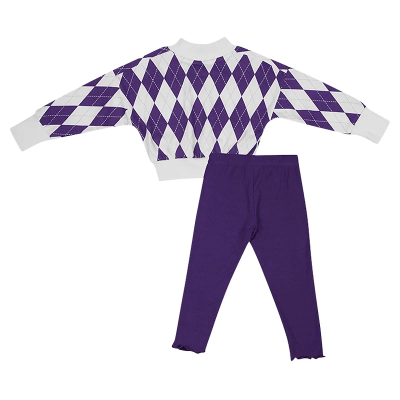 Toddler Colosseum LSU Tigers The Dealio Sweater and Leggings Set