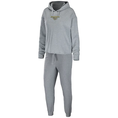 WEAR by Erin Andrews Nashville Predators Logo Pullover Hoodie  Pants Sleep Set