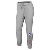 WEAR by Erin Andrews New York Rangers Knit Long Sleeve Tri-Blend T-Shirt  Pants Sleep Set
