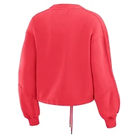 WEAR by Erin Andrews St Louis Cardinals Washed Fleece Sweatshirt  Shorts Lounge Set