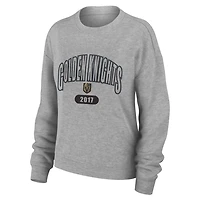 WEAR by Erin Andrews Vegas Golden Knights Knit Long Sleeve Tri-Blend T-Shirt  Pants Sleep Set