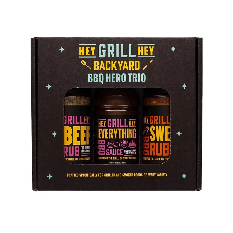Hey Grill Hey Backyard BBQ Hero Trio