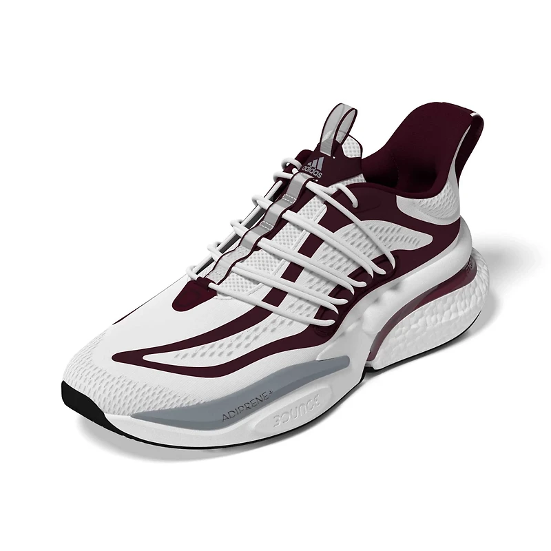 adidas Maroon Mississippi State Bulldogs Alphaboost V1 Sustainable BOOST Shoes